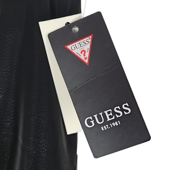 Guess Black Textured Dress Pants - Picture 2 of 8